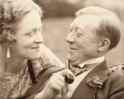 Edward Steichen, Mr. & Mrs. Vogel, 1928, reproduced with permission of Joanna T. Steichen, gift of Richard and Jackie Hollander