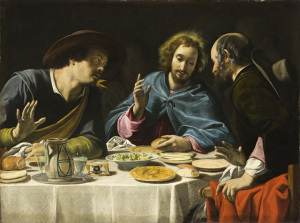 Filippo Tarchiani, The Supper at Emmaus, circa 1625, William Randolph Hearst Collection