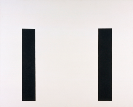John McLaughlin, #5, 1974, Los Angeles County Museum of Art, purchased with matching funds of the National Endowment for the Arts and the Modern and Contemporary Art Council, © John McLaughlin Estate 