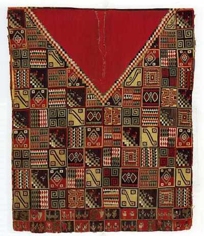 Man's Tunic (Uncu) with Tocapu and Stylized Jaguar Pelt Design (double-sided), Bolivia, Lake Titicaca, mid- to late 16th century, American Museum of Natural History, Division of Anthropology, New York, © American Museum of Natural History Library, New York