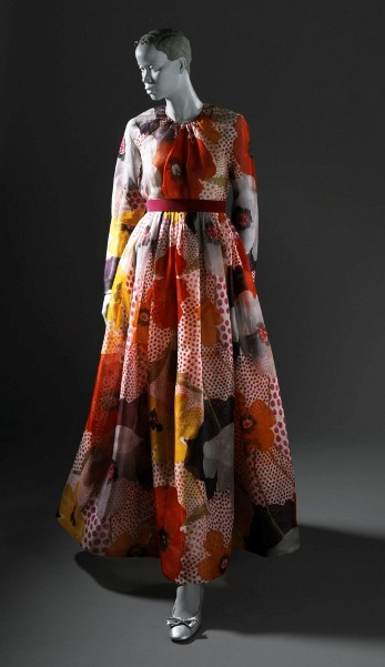 Geoffrey Beene, Woman’s Evening Dress, c. 1972, gift of Margo Winkler
