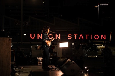 Eleanor Friedberger at the Kansas City Pop-Up Happening, photo by Mara McKevitt, courtesy of Station to Station