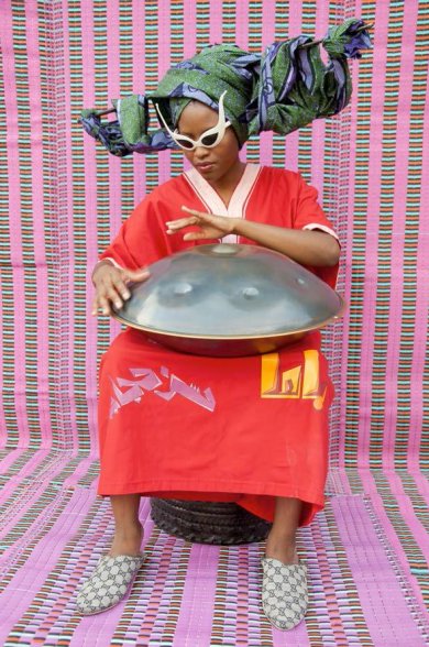 Still from Hassan Hajjaj, My Rock Stars Experimental Volume 1, 2012,  purchased with funds provided by Art of the Middle East.