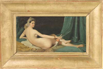 Jean-Auguste Dominique Ingres, Odalisque, c. 1825–35, gift of the 2014 Collectors Committee, photo © 2014 Museum Associates/LACMA