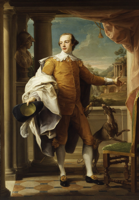 Pompeo Batoni, Portrait of Sir Wyndham Knatchbull Wyndham, 1758-1759, Gift of The Ahmanson Foundation.