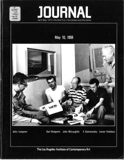 Cover of the April–May 1975 issue of LAICA Journal 