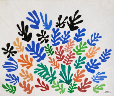 Henri Matisse, La Gerbe (The Sheaf), 1953, LACMA, gift of Frances L. Brody in honor of the museum’s twenty-fifth anniversary, © 2012 Succession H. Matisse/Artists Rights Society (ARS), NY