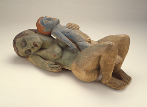 Hermann A. Scherer, Sleeping Woman with Boy, 1926, gift of Anna Bing Arnold