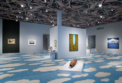 Installation photo of the exhibition Magritte and Contemporary Art: The Treachery of Images (November 2006–March 2007), Los Angeles County Museum of Art, Photo © Museum Associates LACMA