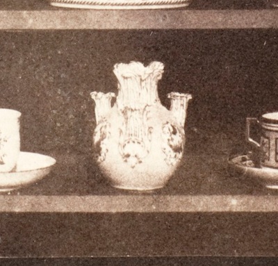 William Henry Fox Talbot, Articles of Porcelain (detail), c. 1844, the Marjorie and Leonard Vernon Collection, gift of the Annenberg Foundation, acquired from Carol Vernon and Robert Turbin