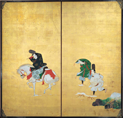 Sakai Hōitsu, The Sano Crossing, Etsuko and Joe Price Collection