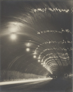 Shinsaku Izumi, Tunnel of Night (detail), circa 1931, Los Angeles County Museum of Art, Los Angeles County Fund
