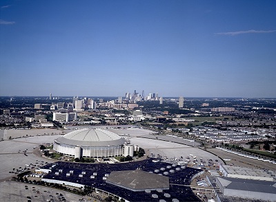 Carol M. Highsmith, Aerial of the Astrodome, Houston, Texas, c. 1980–2006, Photographs in the Carol M. Highsmith Archive, Library of Congress, Prints and Photographs Division, LC-HS503- 1426, LC-DIG-highsm-12687 