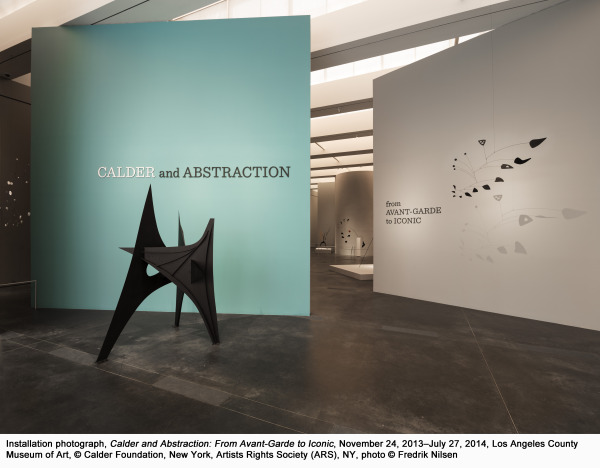 Alexander Calder, "Calder and Abstraction" at LACMA.