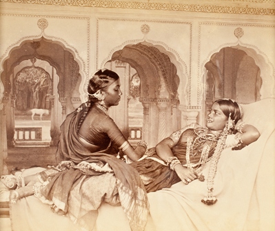 William Willoughby Hooper. Hindoo Dancing Girls, India, 1870, from the collection of Gloria Katz and Willard Huyck