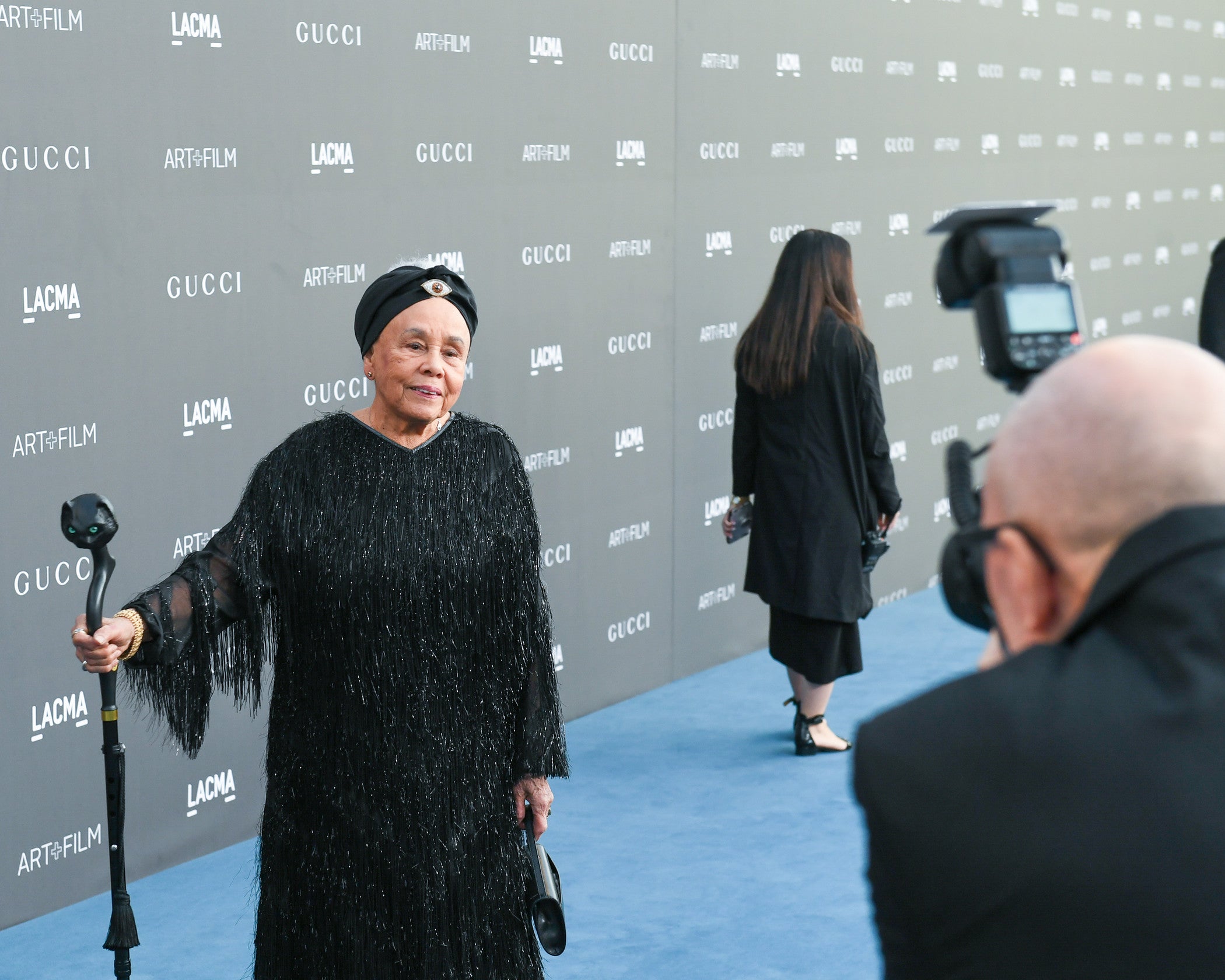 Betye Saar at the 2019 LACMA Art + Film Gala honoring Saar and filmmaker Alfonso Cuarón
