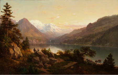 Emerald Bay, Lake Tahoe, Thomas Hill, United States, 1864, William Randolph Hearst Collection 