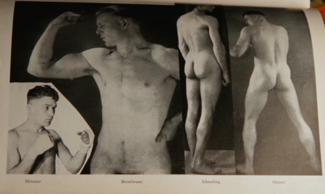 German boxing legend Max Schmeling and other athletes in “Der Querschnitt” (Zeitgeist magazine published by art gallery owner Alfred Flechtheim, LACMA Rifkind archive) 