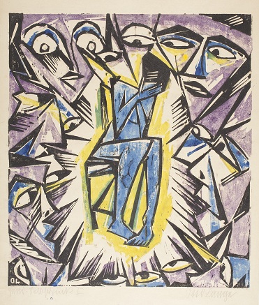 Otto Lange, Vision, probably after 1919, The Robert Gore Rifkind Center for German Expressionist Studies 