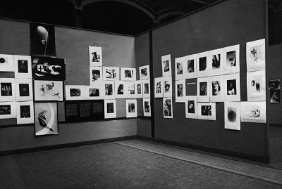 Room with works by László Moholy-Nagy at the 1929 FiFo exhibition in Berlin.