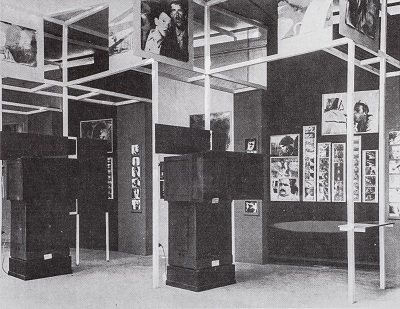 [Image 8]  The Russian Room, designed by El Lissitzky, at the 1929 FiFo exhibition in Stuttgart.