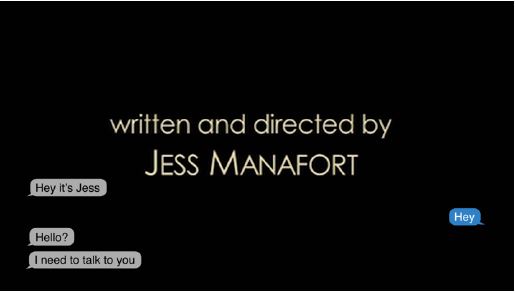 Maura Brewer, Jessica Manafort, 2018, single-channel video, color, sound, 17:57, Los Angeles County Museum of Art, purchased with funds provided by LENS: Photography Council, 2019, © Maura Brewer