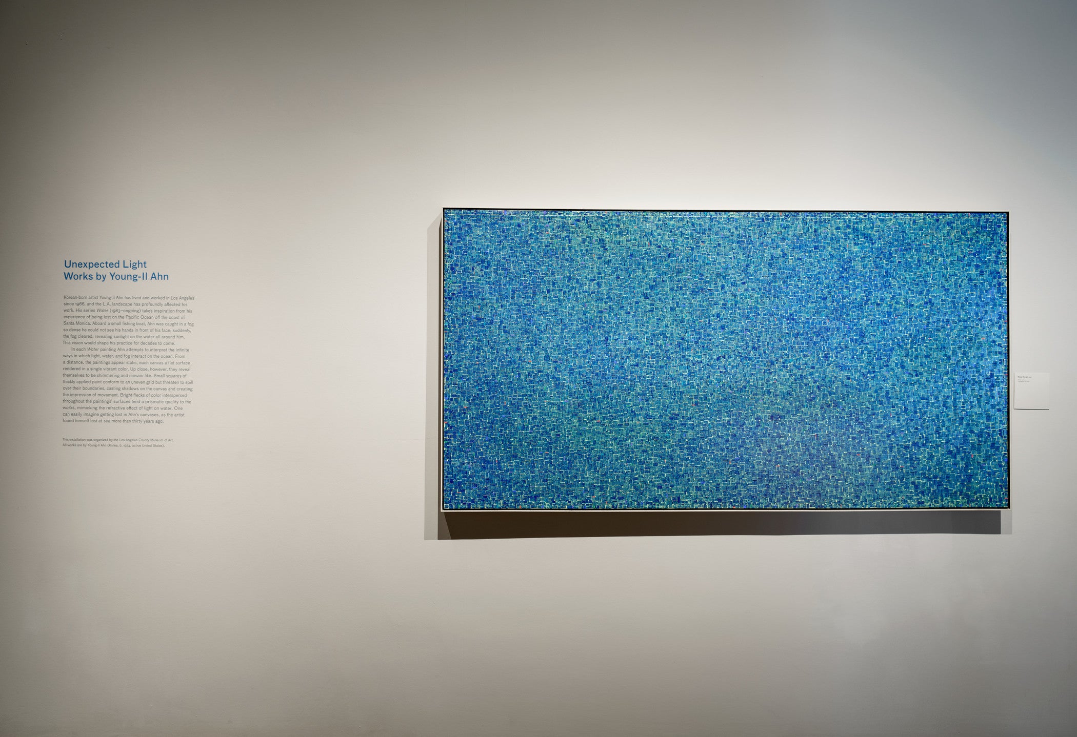Installation view, Unexpected Light: Works by Young-Il Ahn at the Los Angeles County Museum of Art, February 25–October 1, 2017, © Young-Il Ahn, photo © Museum Associates/LACMA