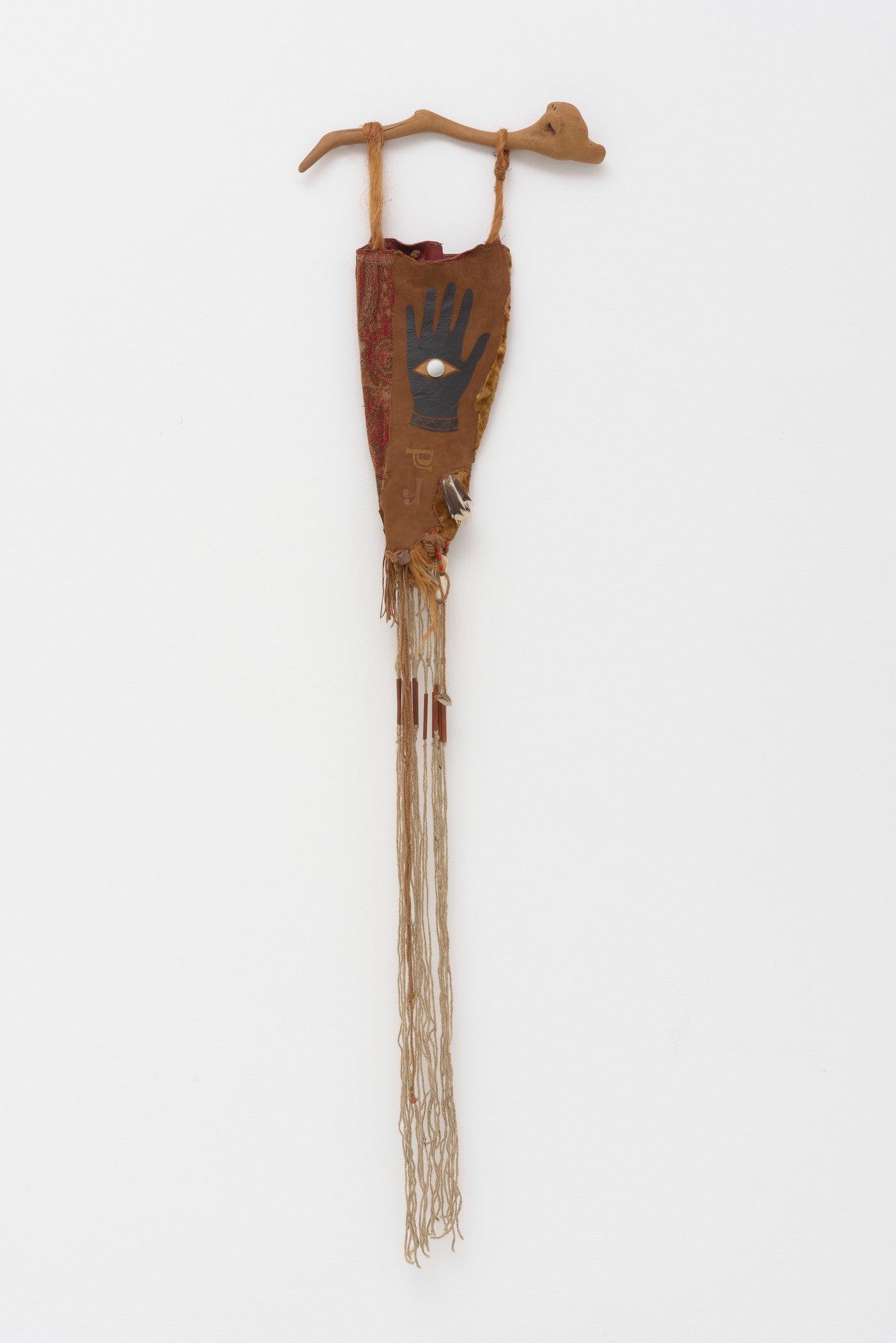 Betye Saar, Mojo Bag #1 Hand, 1970, Los Angeles County Museum of Art, purchased with funds provided by Alice and Nahum Lainer, the Modern Art Acquisition Fund, the Modern and Contemporary Art Council Fund, the Laurie M. Tisch Illumination Fund in honor of Betye Saar and Steve Tisch, Francis H. Williams and Keris A. Salmon, H. Allen Evans and Anna Rosicka, and Kim and Keith Allen-Niesen, © Betye Saar, courtesy of the artist and Roberts Projects, Los Angeles, California, photo by Robert Wedemeyer