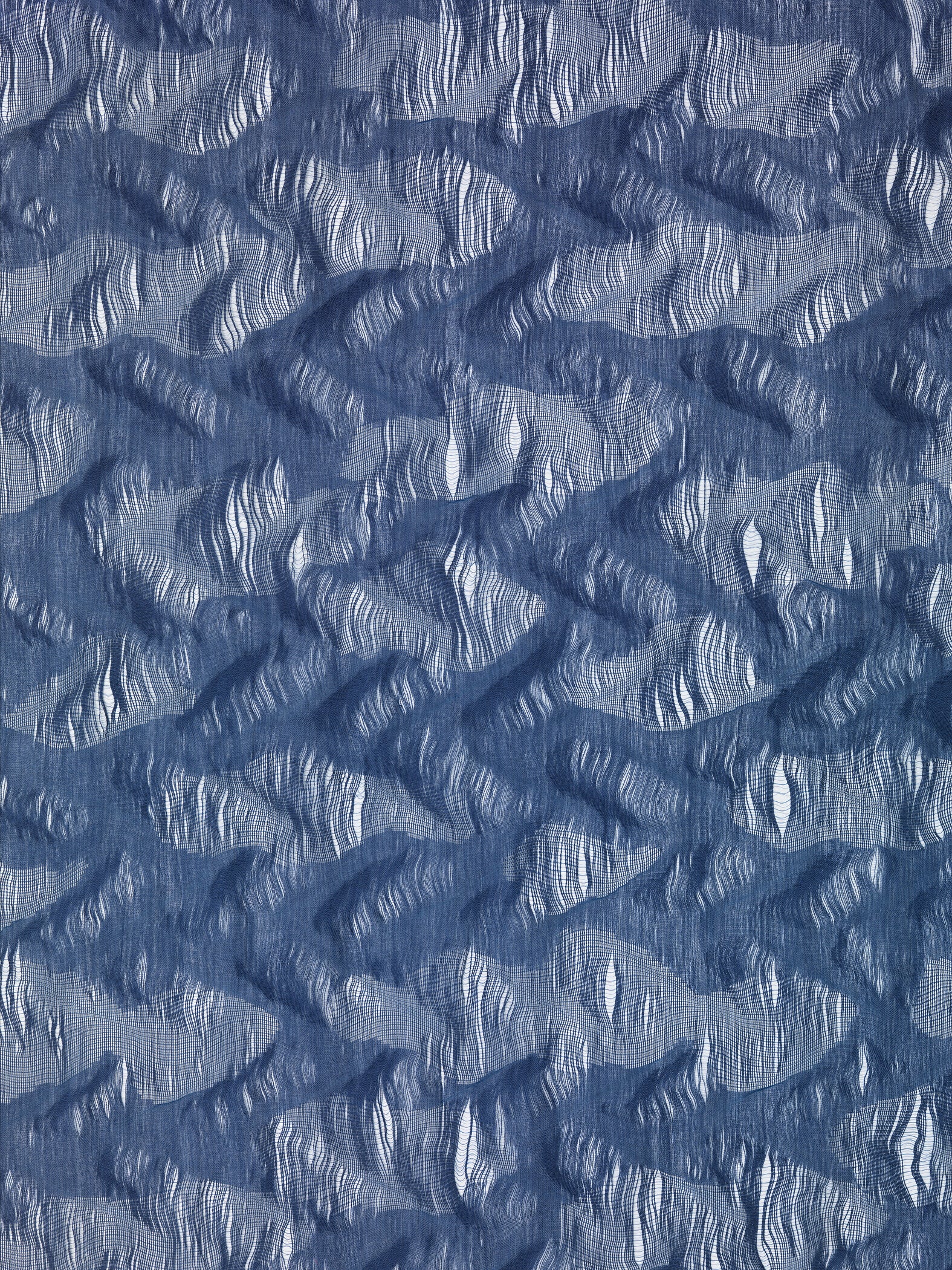 Reiko Sudō for NUNO in collaboration with Saitō Sangyō Co., Ltd., Nami osa (“Wavy Reed,” aka “Reed Ripple”), 1997, Los Angeles County Museum of Art, purchased with funds provided by Sue Tsao, © NUNO Corporation, photo © Museum Associates/LACMA, by Jonathan J. Urban