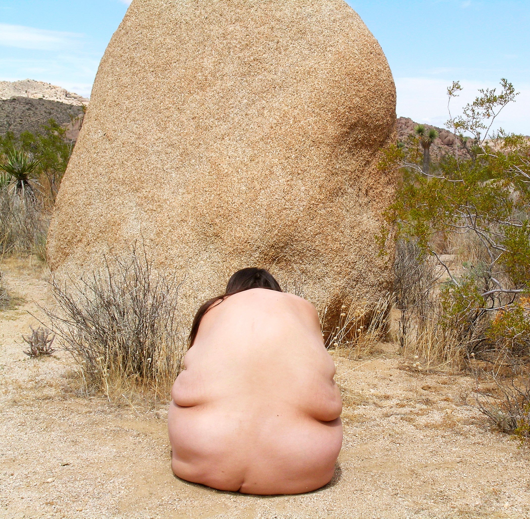 Laura Aguilar, Grounded #111, 2006, gift of the Laura Aguilar Trust of 2016, jointly acquired by the Los Angeles County Museum of Art and the Vincent Price Art Museum Foundation, © Laura Aguilar Trust