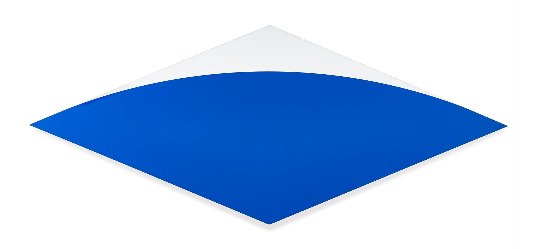 Ellsworth Kelly, Blue Curve III, 1972, Los Angeles County Museum of Art, purchased with funds provided by Paul Rosenberg & Company, Mrs. Lita A. Hazen, and the David E. Bright Bequest, © Ellsworth Kelly Foundation, photo © Museum Associates/LACMA
