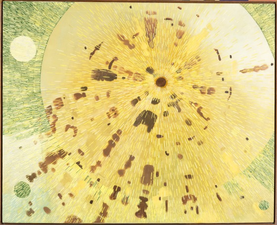 Lee Mullican, Space, 1951, Los Angeles County Museum of Art, gift of Fannie and Alan Leslie, © Lee Mullican Estate