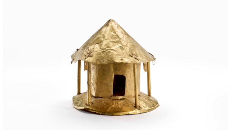 House Model of Circular Dwelling, 200 BC–1300 AD, Calima, Museum Of Fine Arts, Houston, gift of Alfred C. Glassell, Jr. (2001.1366), photograph © The Museum of Fine Arts, Houston