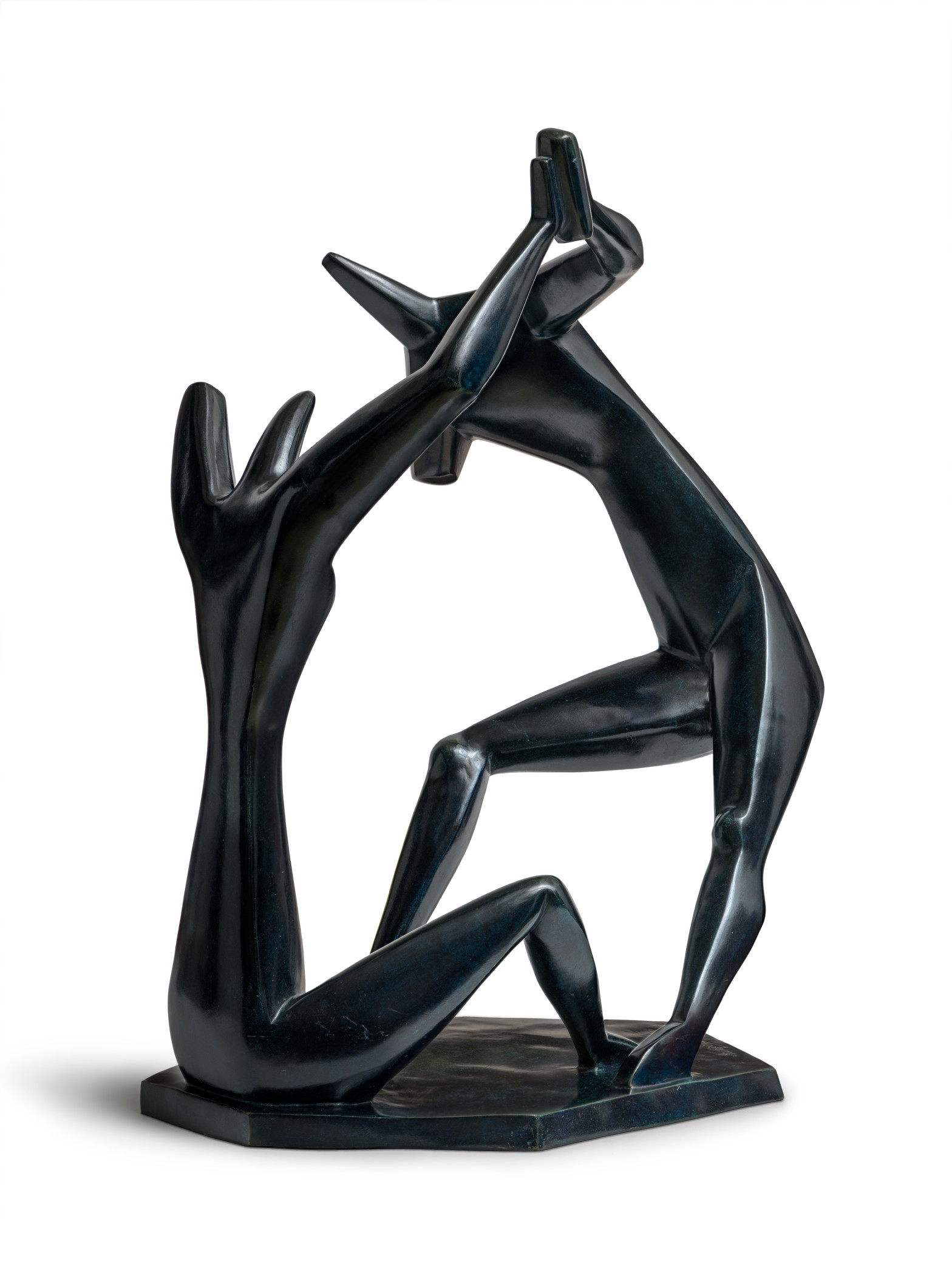 Alexander Archipenko, Dance (version C), 1912–1913/1959, cast 1966, Los Angeles County Museum of Art, Gift of Terry and Lionel Bell in honor of the museum's 40th anniversary, © The Archipenko Foundation/Artists Rights Society (ARS) New York, NY, photo © Museum Associates/LACMA