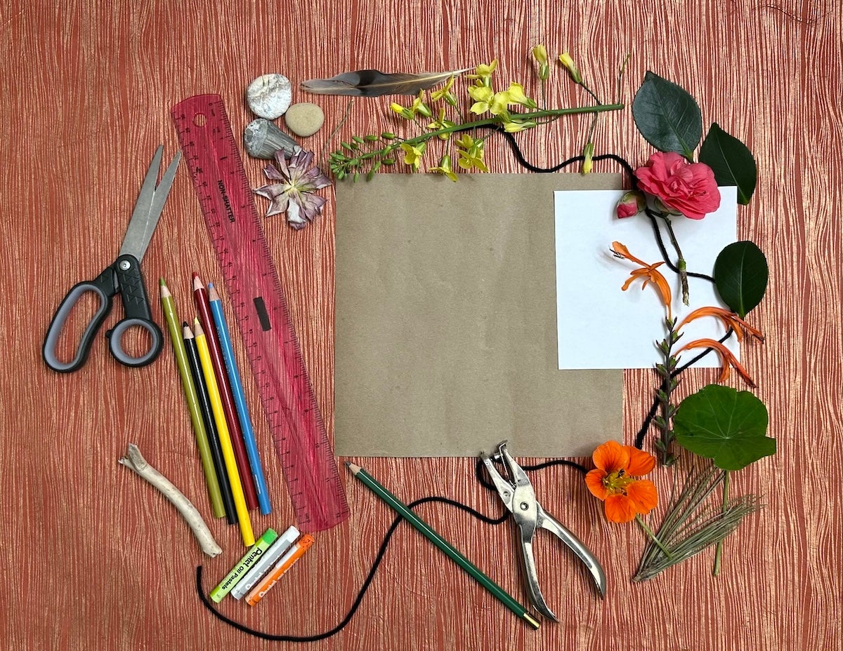 Photo © Museum Associates/LACMA, by Eszter Delgado Photo of materials