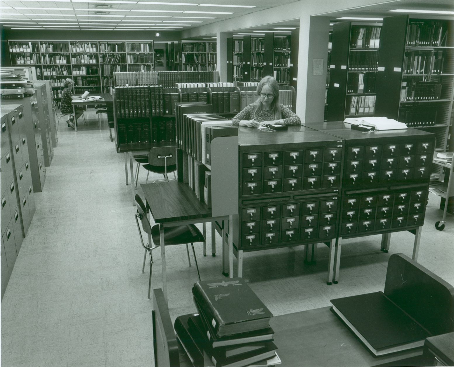 From LACMA's archives: LACMA's library, c. 1965, photo © Museum Associates/LACMA