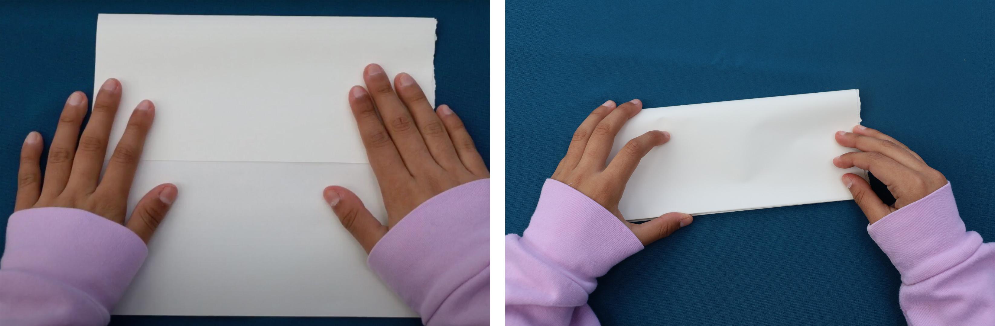 images showing how to fold paper like a letter