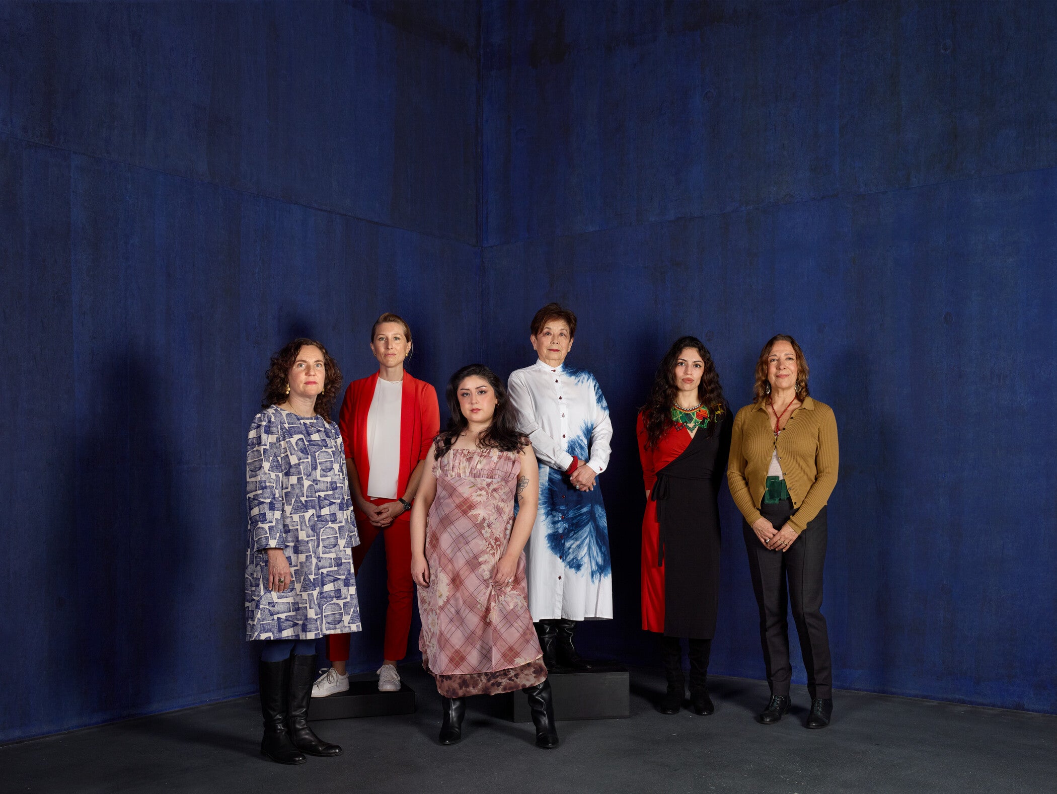Catherine Opie, Rebecca, Julia, Hope, Sharon, Jackeline and Diana, 2025, gift to LACMA upon opening the new David Geffen Galleries, © Catherine Opie, courtesy of Regen Projects, Los Angeles, and Lehmann Maupin, New York, Seoul and London