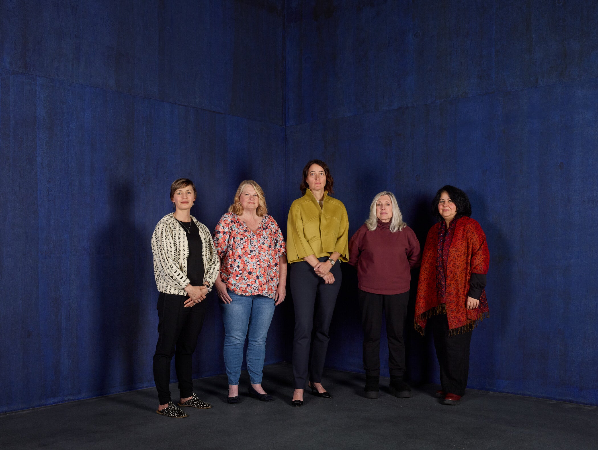 Catherine Opie, Erin, Melissa, Leah, Linda and Shadi, 2025, gift to LACMA upon opening the new David Geffen Galleries, © Catherine Opie, courtesy of Regen Projects, Los Angeles, and Lehmann Maupin, New York, Seoul and London