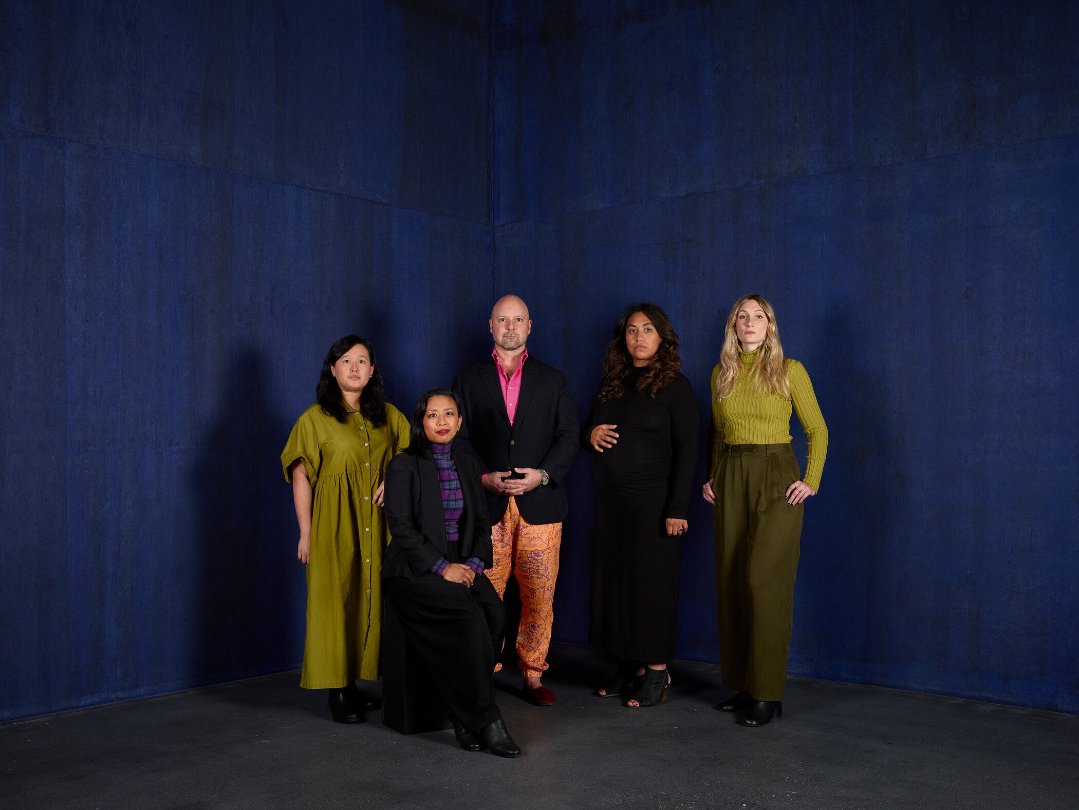 Catherine Opie, Cynthia, Clarissa, David, Dhyandra and Alex, 2025, gift to LACMA upon opening the new David Geffen Galleries, © Catherine Opie, courtesy of Regen Projects, Los Angeles, and Lehmann Maupin, New York, Seoul and London