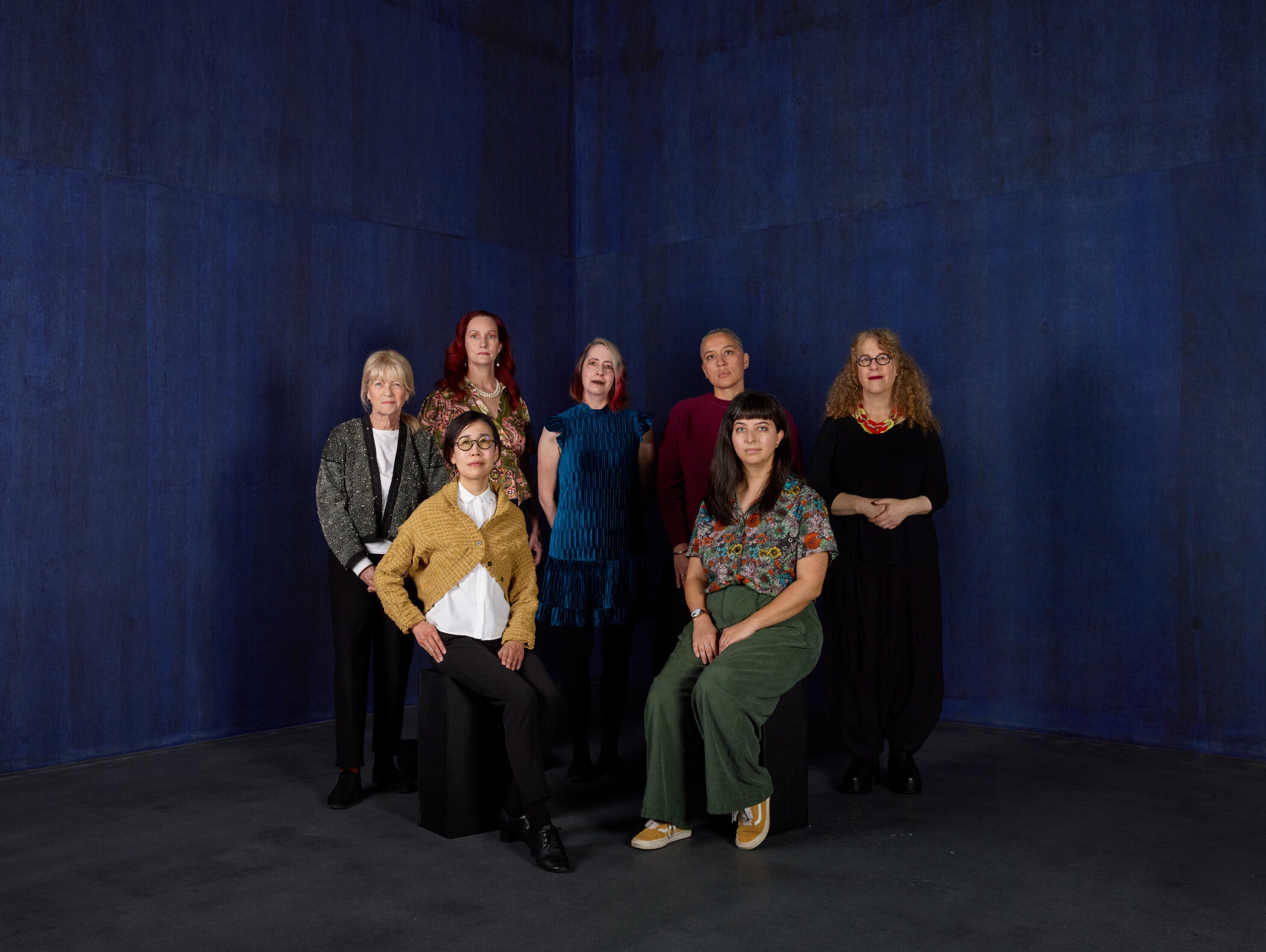 Catherine Opie, Nancy, Debra, Megan, Marlon and Ilona, Rika and Alyce, 2025, gift to LACMA upon opening the new David Geffen Galleries, © Catherine Opie, courtesy of Regen Projects, Los Angeles, and Lehmann Maupin, New York, Seoul and London