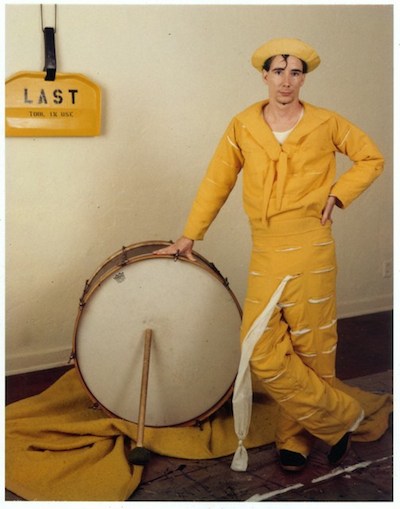 Mike Kelley, Banana Man Costume, 1981, courtesy Mike Kelley Foundation for the Arts 