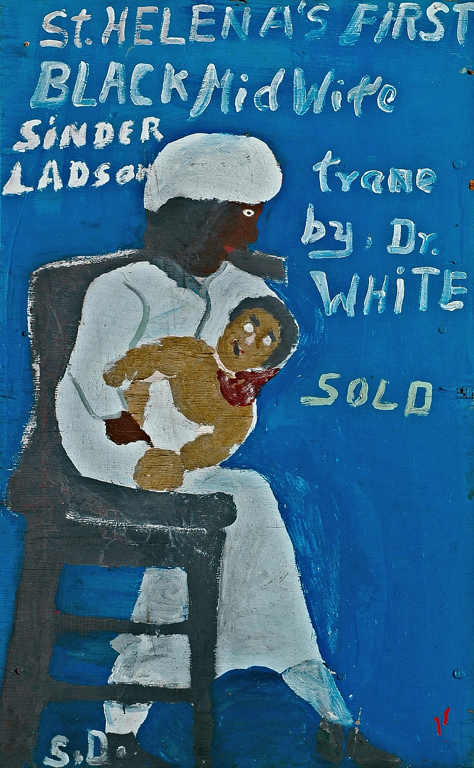 Sam Doyle, First Black Midwife, 1978–83, Gordon W. Bailey Collection