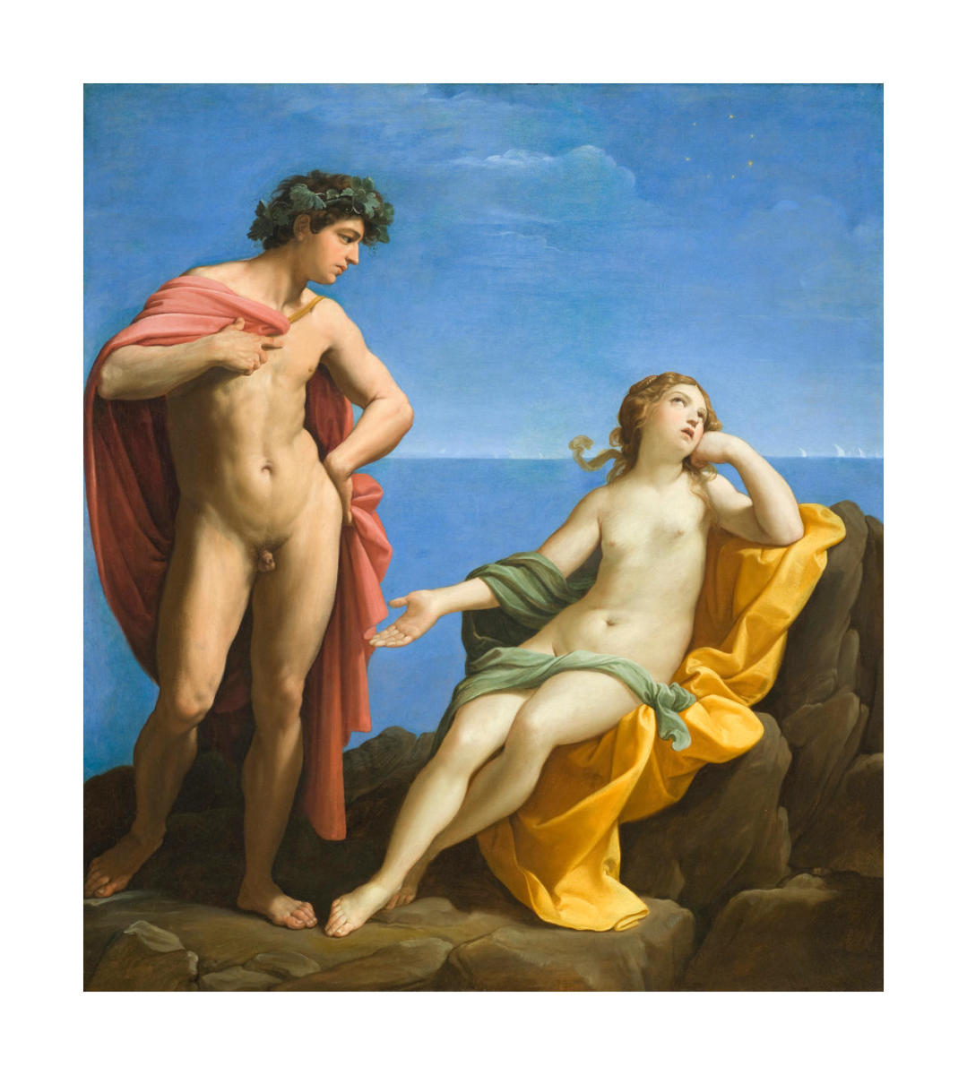 Guido Reni, Bacchus and Ariadne, c. 1619–1620, Los Angeles County Museum of Art, gift of The Ahmanson Foundation (M.79.63), photo © Museum Associates/LACMA