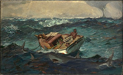 Winslow Homer, The Gulf Stream, 1899, The Metropolitan Museum of Art, Catharine Lorillard Wolfe Collection, Wolfe Fund, 1906