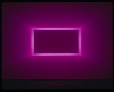 James Turrell, Raemar Pink White, 1969, Shallow Space, collection of Art & Research, Las Vegas, © James Turrell, photo by Robert Wedemeyer, courtesy Kayne Griffin Corcoran, Los Angeles