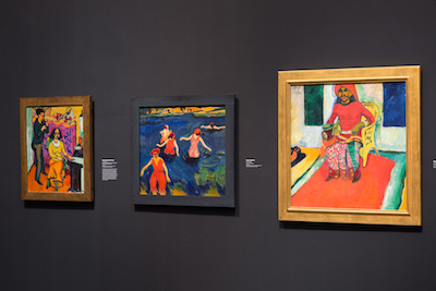 Installation view of Expressionism in Germany and France: From Van Gogh to Kandinsky at the Los Angeles County Museum of Art (June 8–September 14, 2014), photo © Museum Associates/ LACMA