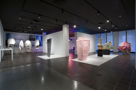 "Franz West, To Build a House You Start with the Roof," installation view