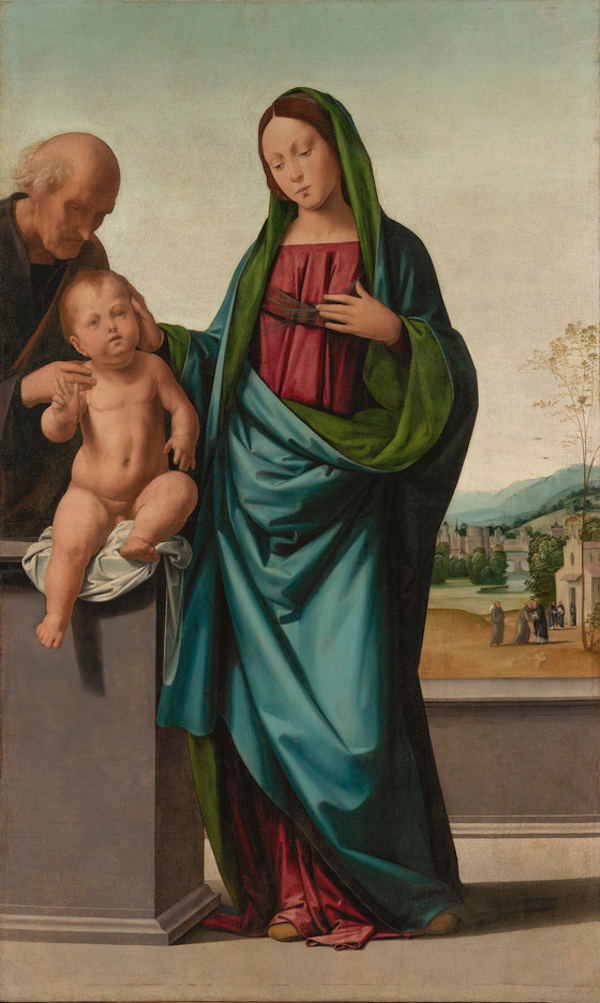 Fra' Bartolomeo (Baccio della Porta), Holy Family, c. 1947, Los Angeles County Museum of Art, gift of The Ahmanson Foundation, photo © Museum Associates/LACMA