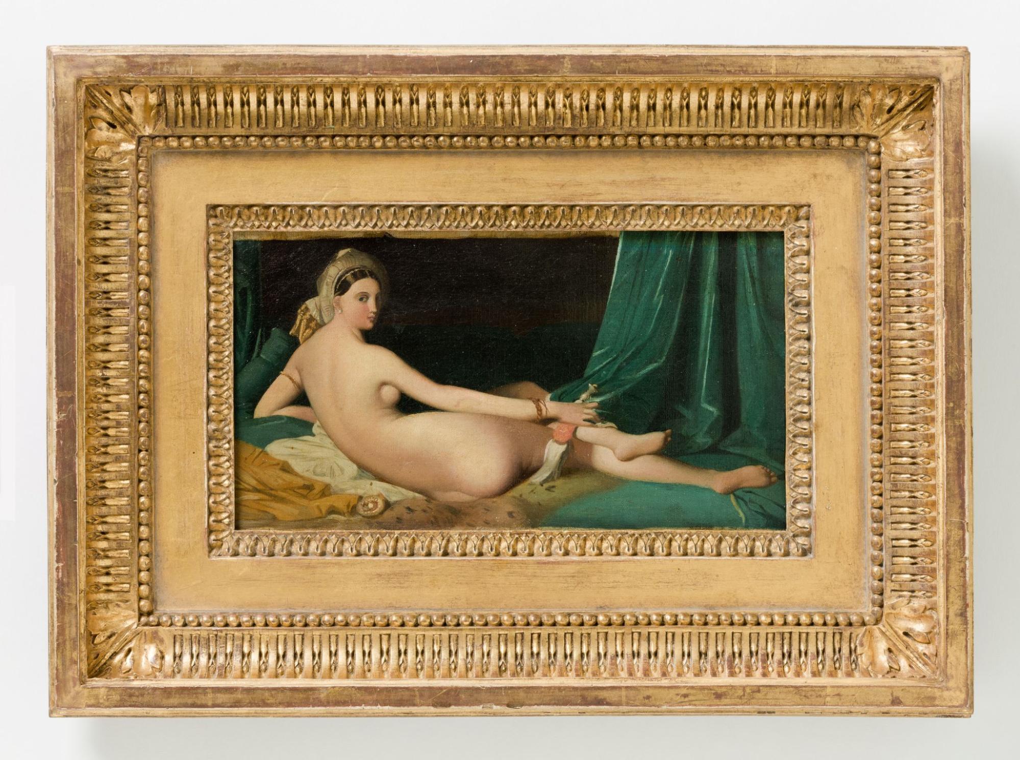 Jean-Auguste Dominique Ingres, Odalisque, c. 1830, Los Angeles County Museum of Art, gift of the 2014 Collectors Committee, photo @ Museum Associates/LACMA